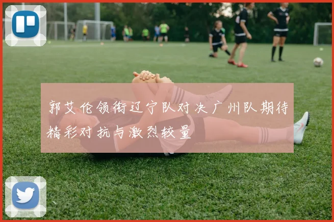 郭艾伦领衔辽宁队对决广州队期待精彩对抗与激烈较量